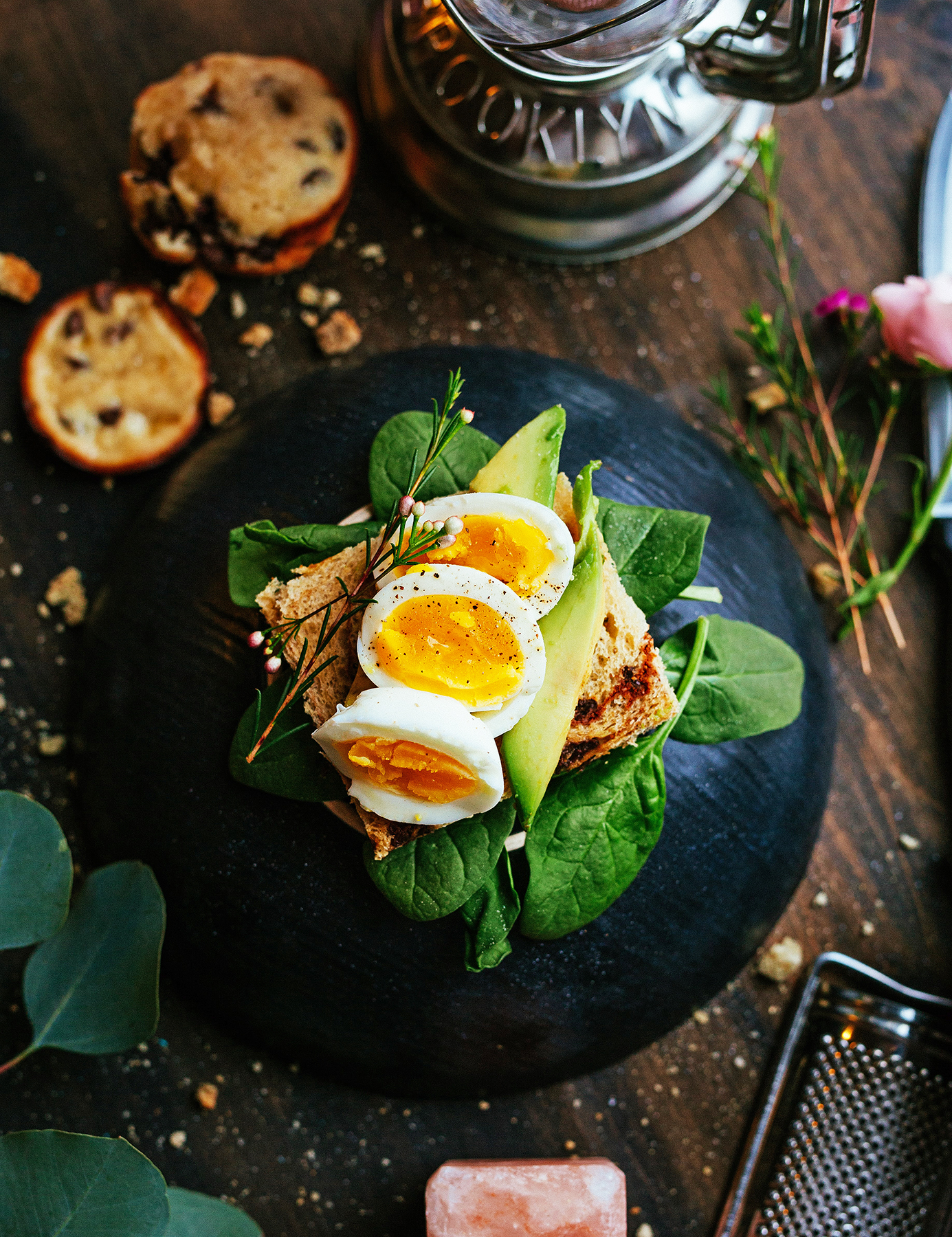 Brunch with eggs